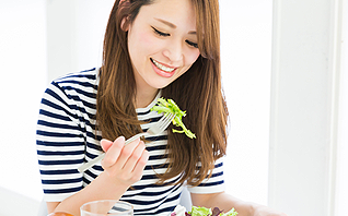 食事はいつもどおり